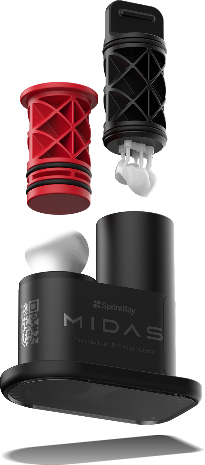 SprintRay Crown HT MIDAS Capsule (3 Pack)