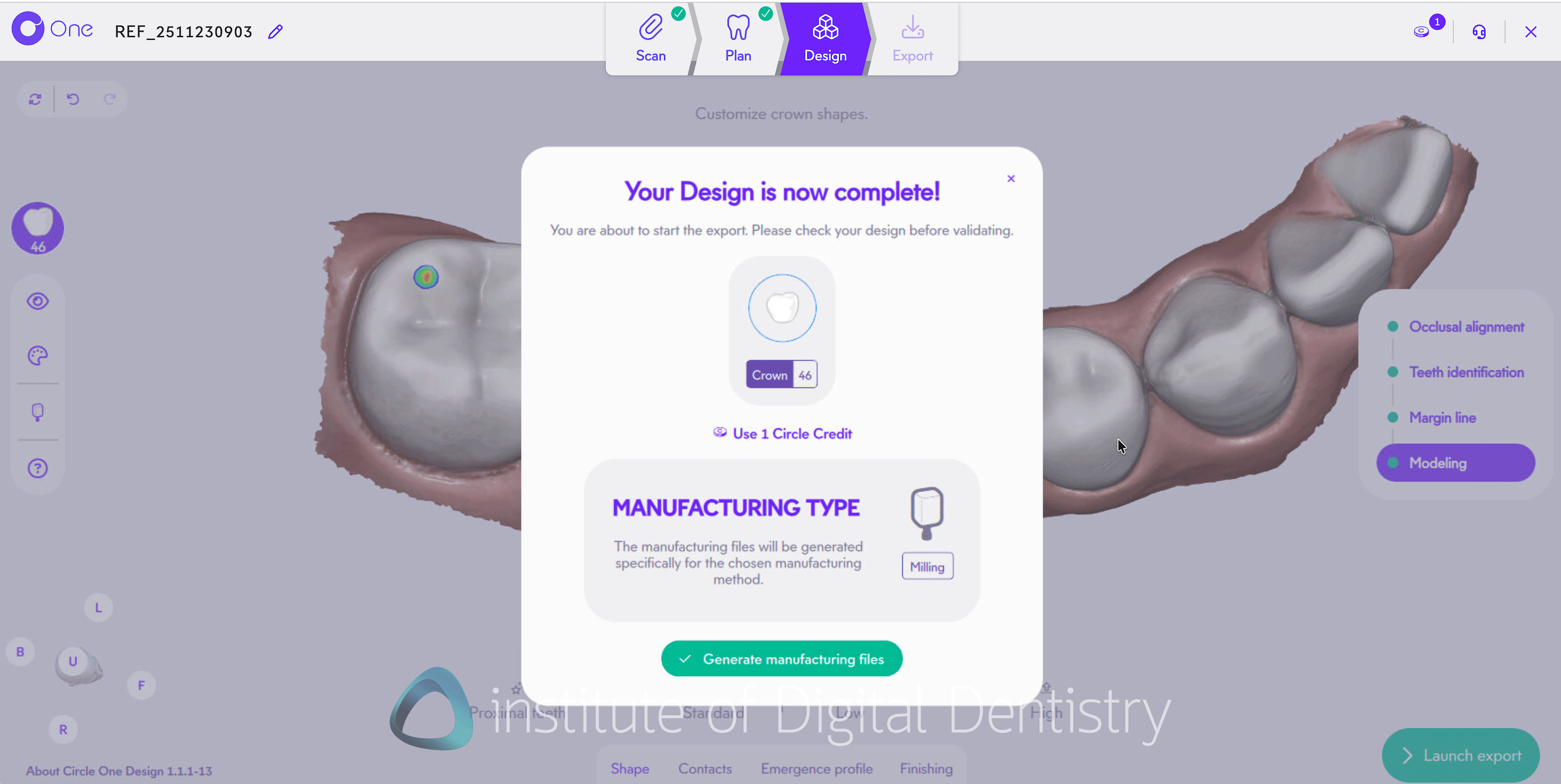 Circle One - Dental CAD Software